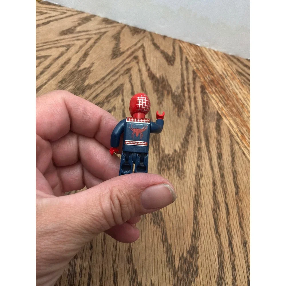 Vintage LEGO Spider-Man Minifigure Movie Era Dark Blue OS Red Blue